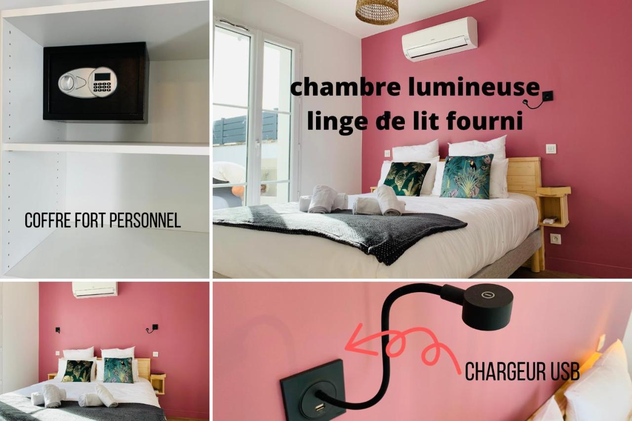 לס מתה Le Matelot Maison Avec Piscine/Parking/Wifi/Plages 5Kms מראה חיצוני תמונה
