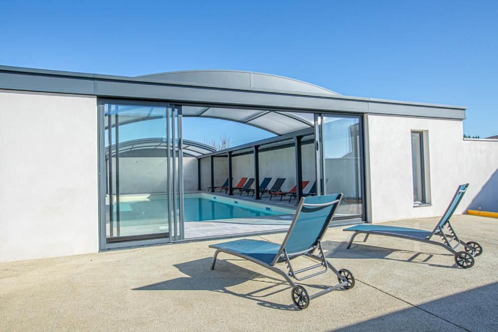 לס מתה Le Matelot Maison Avec Piscine/Parking/Wifi/Plages 5Kms מראה חיצוני תמונה