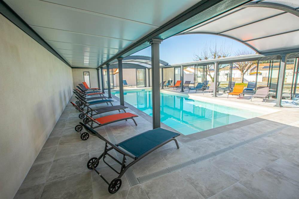 לס מתה Le Matelot Maison Avec Piscine/Parking/Wifi/Plages 5Kms מראה חיצוני תמונה